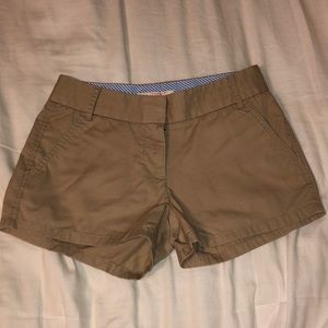 J. Crew Khaki Shorts